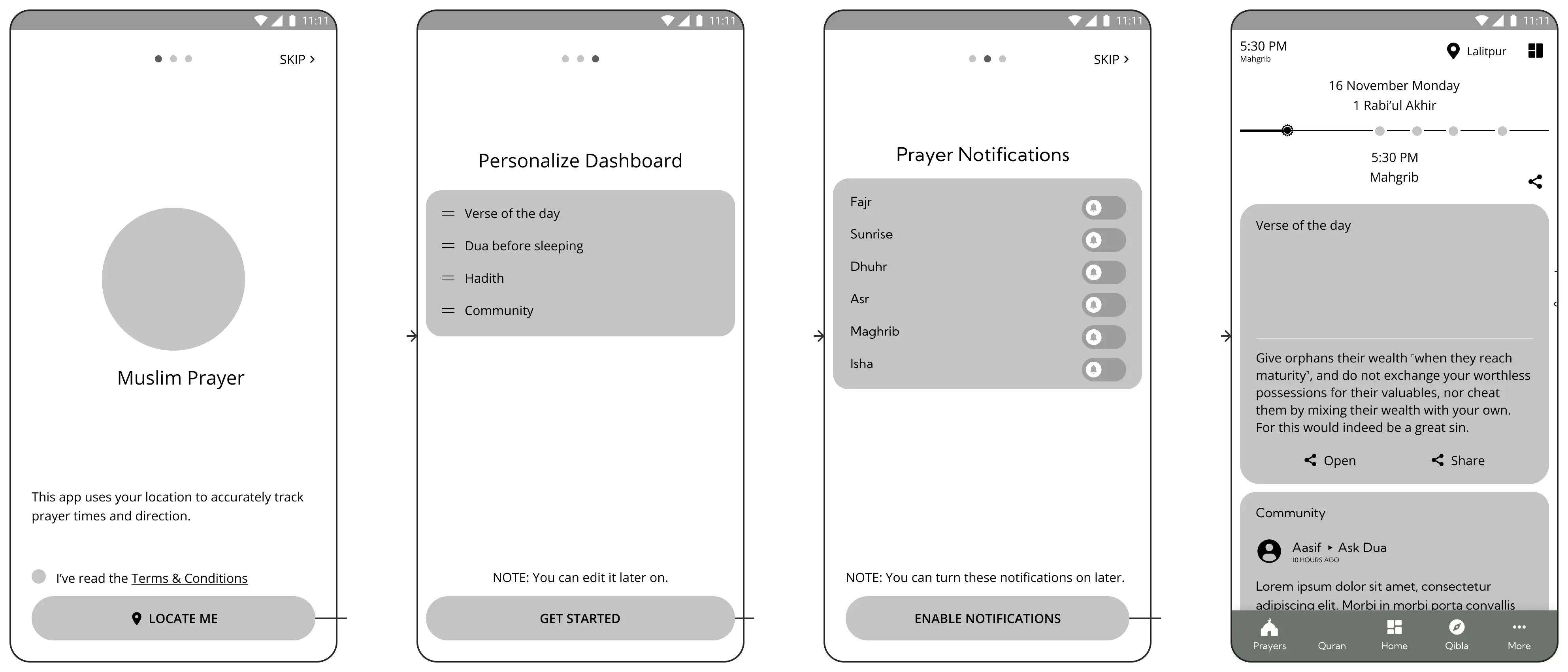 Onboarding Flow